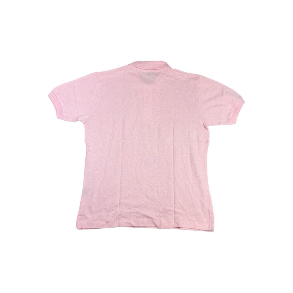NWT Lady Whaler Bermuda Pink Pique Polo Shirt Whale Logo Preppy Coastal L - Picture 5 of 7